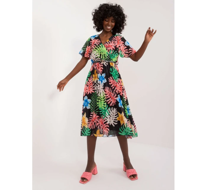 Šaty DHJ SK 13162 3.90 čierna