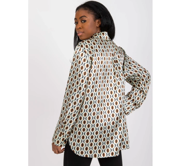 Košeľa LK KS 508891.38P svetlo béžová