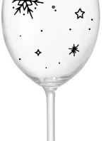 ZIMĚNKA - priehľadný pohár na víno 350 ml