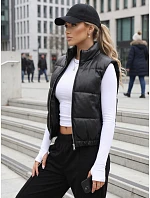 przejściowa kamizelka damska z czarna model 22305430 - FashionStreet przejściowa kamizelka damska z czarna model 22305430 - FashionStreet