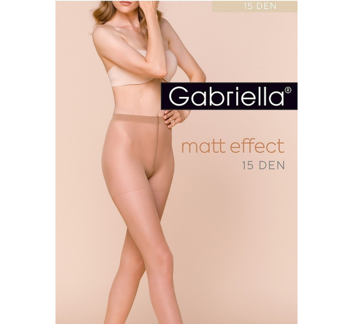 Dámske pančuchové nohavice Gabriella Matt Effect 15 deň 2-4