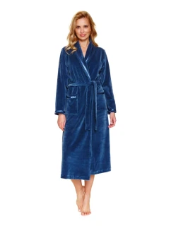 Dámsky župan 1078 modrý - Doctornap