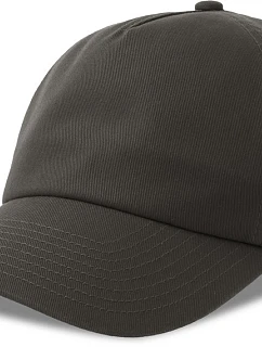Atlantis Headwear Dad Hat-S Five – 5-panelová bejzbalová čiapka 33.0297 tmavošedá