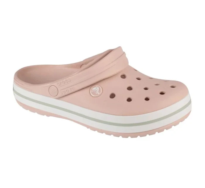 Dámske žabky 11016-6UR Powder pink with grey - Crocs Dámske žabky 11016-6UR Powder pink with grey - Crocs