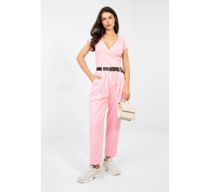 Šnúrové nohavice model 224383 Taliansko Moda