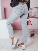 Dámske rovné džínsové nohavice s opaskom BLUEDEN FashionStreet UY2359 Dámske rovné džínsové nohavice s opaskom BLUEDEN FashionStreet UY2359