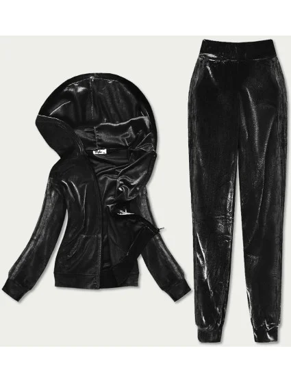 Černý dámský velurový dres model 17694104 - Defox