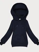 Voľná klokanová mikina S'West navy blue (B-11#)