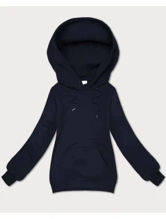 Voľná klokanová mikina S'West navy blue (B-11#)