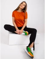 Tričko RV TS 4662.39P tmavo oranžové