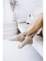 Ponožky Veverka béžová - Milena