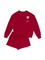 Dámske pyžamo Fawn 41900-33X Red - Henderson Ladies Dámske pyžamo Fawn 41900-33X Red - Henderson Ladies