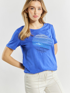 Monnari Blúzky Dámska pletená košeľa Modrá