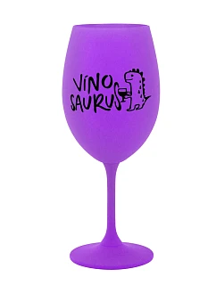 VÍNOSAURUS - fialový pohár na víno 350 ml