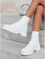 Dámské boty white Dstreet model 21974069 - FashionStreet Dámské boty white Dstreet model 21974069 - FashionStreet