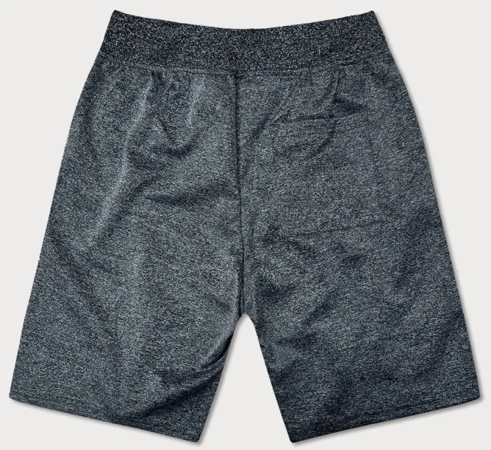 Tmavosivé pánske kraťasy s potlačou (8K1120-5) Tmavosivé pánske kraťasy s potlačou (8K1120-5)