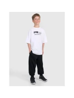 Chlapčenské tričko oversize s potlačou 4F 4FJRAW25TTSHM3065-10S Chlapčenské tričko oversize s potlačou 4F 4FJRAW25TTSHM3065-10S