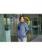 JN Dámská pletená fleecová bunda 02. navy model 22532554 - Daiber