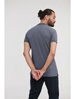 Pánské elastické piqué polo 10. light oxford model 22473887 - Russell Athletic Pánské elastické piqué polo 10. light oxford model 22473887 - Russell Athletic