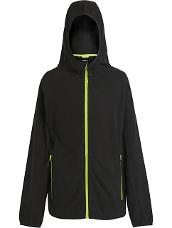 690 Fleecová bunda s kapucí "Navigate" black/lime green model 22539948 - Regatta
