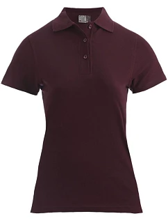 Promodoro 4005 Dámske piqué polo „Superior“ 40.4005 bordová