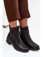 Dámské kotníkové boty na klínu s Černé model 21712131 - EVENTO Dámské kotníkové boty na klínu s Černé model 21712131 - EVENTO