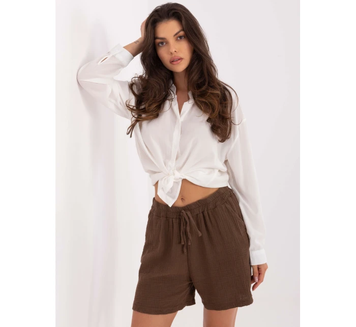 Šortky MO SN 9717.95 hnedé