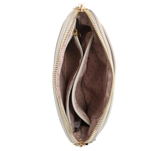 Dámska kabelka Vuch Mini Fossy Suede Creme