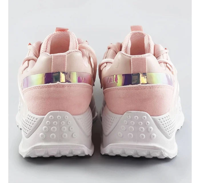 Růžové dámské sneakersy se dvojitými model 17229021 - C'M Paris