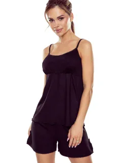 Dámske pyžamo Albina čierne - ELDAR