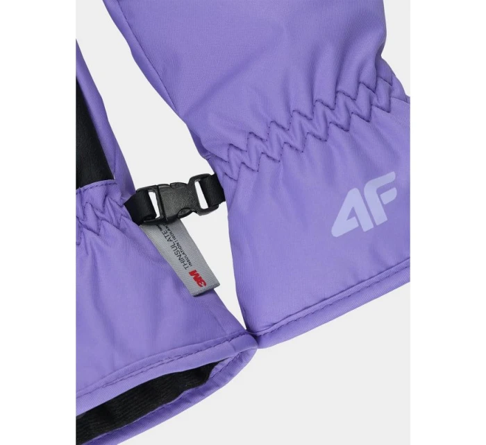 Detské lyžiarske rukavice 4F Junior 4FJWAW24AFGLU154-51S Detské lyžiarske rukavice 4F Junior 4FJWAW24AFGLU154-51S