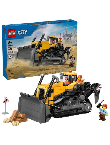 LEGO City 60466 Žltý buldozér