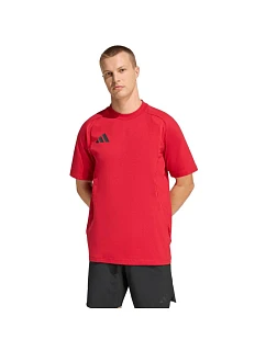 Pánske tričko adidas Tiro 26 Travel Tee red KD1121 pánske