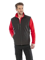 Result R 123X 3-vrstvá softshellová vesta 30.123X red/black