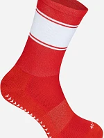 Mr. Socks L 05010 Športové ponožky „Ballersocks Light“ 88.5010 červená/biela