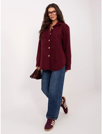 Bunda IT KR 22292.01 burgundy