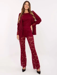 MI SP K69 3.21P bordové nohavice