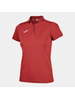 Dámské triko Joma Hobby Women Polo Shirt S/S Red