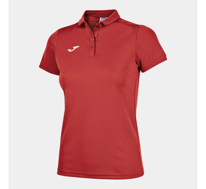 Dámské triko Joma Hobby Women Polo Shirt S/S Red