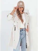 Dámská krémová přechodná bunda Dstreet model 21973552 - FashionStreet