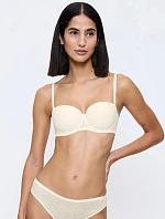 dámska podprsenka Signature Sheer Bra WDP - WHITE - ecru 1595 - TRIUMPH