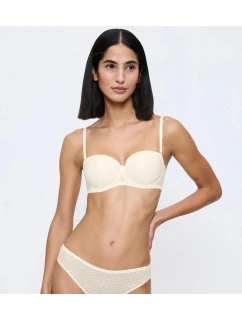 dámska podprsenka Signature Sheer Bra WDP - WHITE - ecru 1595 - TRIUMPH