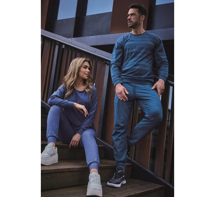 Pánské pyžamo model 20256551 Loose 13 dł/r S2XL - Cornette Pánské pyžamo model 20256551 Loose 13 dł/r S2XL - Cornette