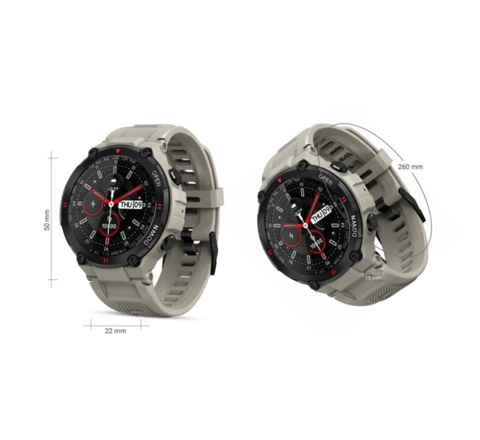 Chytré hodinky Grey model 21804543 - Giewont Chytré hodinky Grey model 21804543 - Giewont