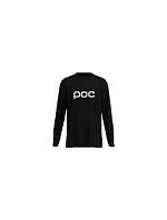 Tričko POC L/S Tee, černé Tričko POC L/S Tee, černé