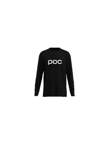 Tričko POC L/S Tee, černé Tričko POC L/S Tee, černé