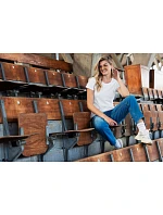 Dámské tričko z těžké bavlny "Authentic" 10. natural model 22447574 - Russell Athletic Dámské tričko z těžké bavlny "Authentic" 10. natural model 22447574 - Russell Athletic