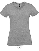 SOL'S Imperial V Women Dámské tričko do V z těžké bavlny model 22520611 grey melange