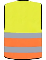 – Bezpečnostní vesta se zipem hi vis vis orange model 22503512 - Korntex – Bezpečnostní vesta se zipem hi vis vis orange model 22503512 - Korntex