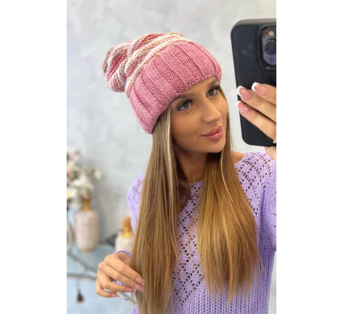 Dámska čiapka Feba K330 tmavo ružová Dámska čiapka Feba K330 tmavo ružová